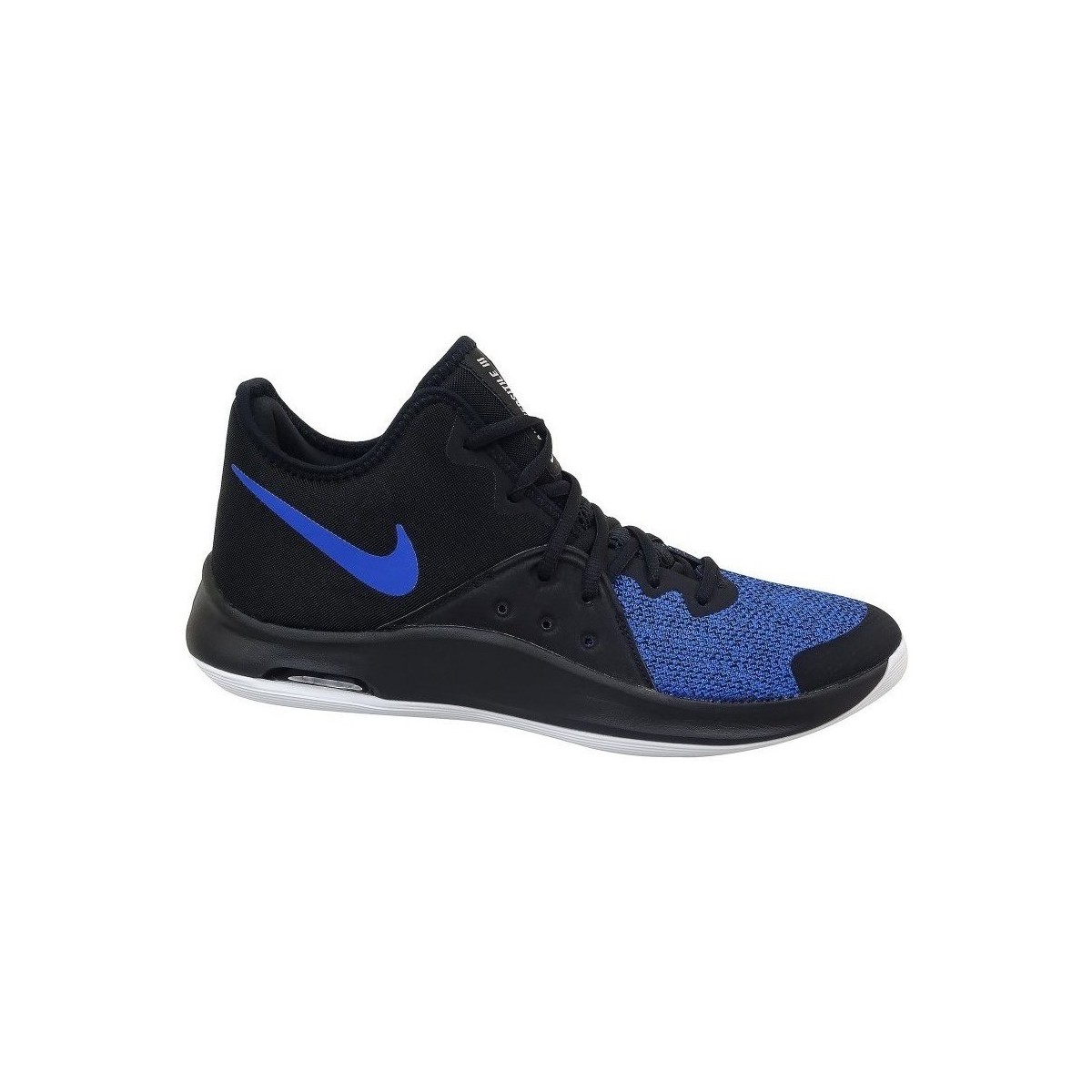 Zapatos Hombre Baloncesto Nike Air Versitile Iii Negros, Azul