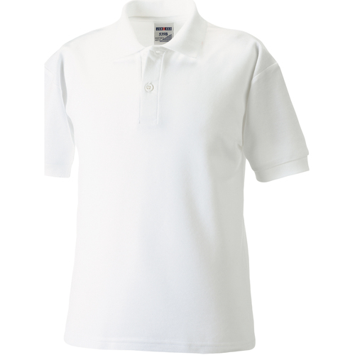 textil Niños Tops y Camisetas Jerzees Schoolgear 65/35 Blanco