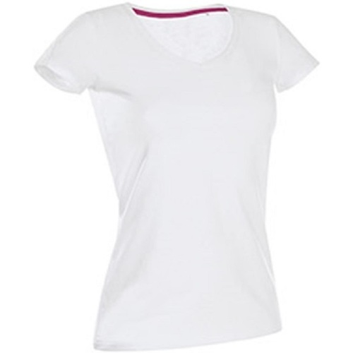 textil Mujer Camisetas manga larga Stedman Stars Claire Blanco