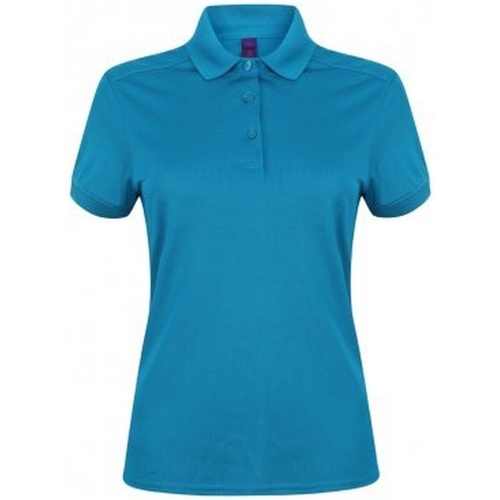 textil Mujer Tops y Camisetas Henbury HB461 Azul