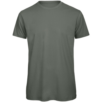 textil Hombre Camisetas manga corta B And C TM042 Verde