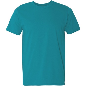 textil Hombre Camisetas manga corta Gildan Soft-Style Azul