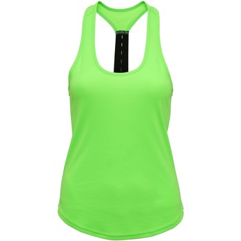 textil Mujer Camisetas sin mangas Tridri TR027 Verde