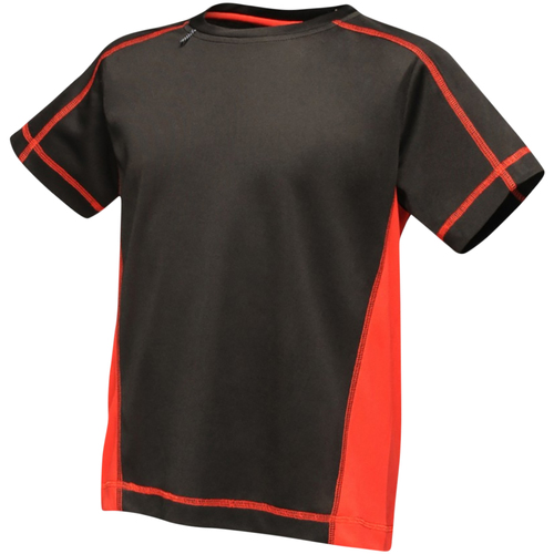 textil Niños Tops y Camisetas Regatta RA001B Negro