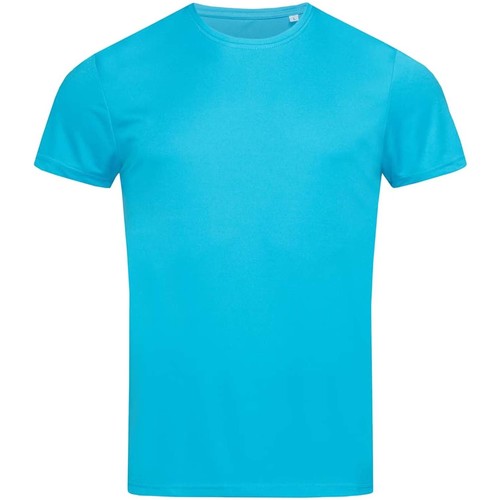textil Hombre Camisetas manga larga Stedman AB332 Azul