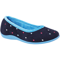 Zapatos Mujer Pantuflas Sleepers DF1308 Azul