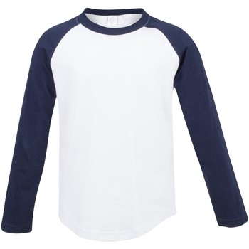 textil Niños Camisetas manga larga Skinni Fit SM271 Blanco