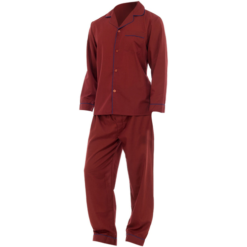 textil Hombre Pijama Universal Textiles N510 Rojo
