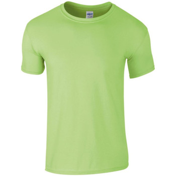 textil Hombre Camisetas manga corta Gildan SoftStyle Verde