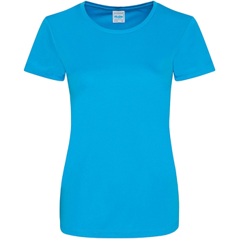 textil Mujer Camisetas manga corta Awdis JC025 Azul
