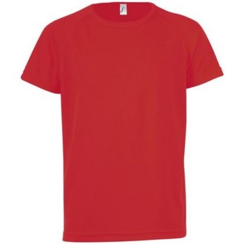 textil Niños Camisetas manga corta Sols Sporty Rojo
