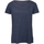 textil Mujer Camisetas manga larga B And C TW056 Azul