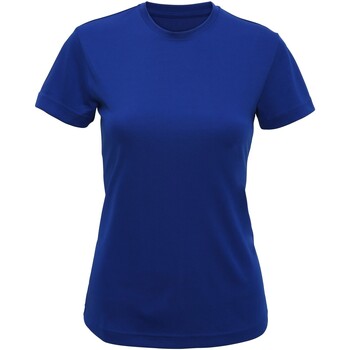 textil Mujer Camisetas manga corta Tridri TR020 Azul