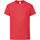 textil Niños Camisetas manga corta Fruit Of The Loom 61019 Rojo