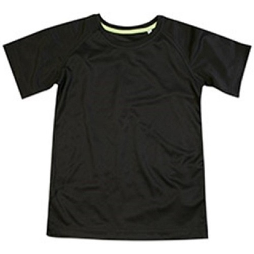 textil Niños Camisetas manga larga Stedman AB349 Negro