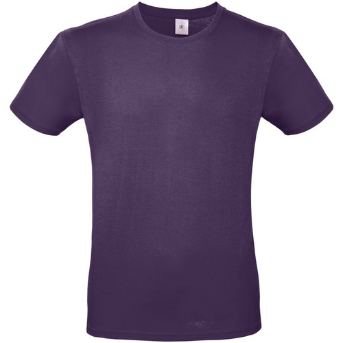 textil Hombre Camisetas manga larga B And C TU01T Violeta