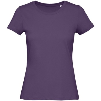 textil Mujer Camisetas manga corta B And C TW043 Violeta
