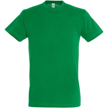textil Hombre Camisetas manga corta Sols 11380 Verde