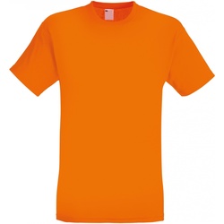 textil Hombre Camisetas manga corta Universal Textiles 61082 Naranja