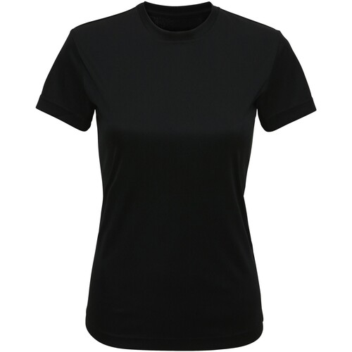 textil Mujer Camisetas manga corta Tridri TR020 Negro