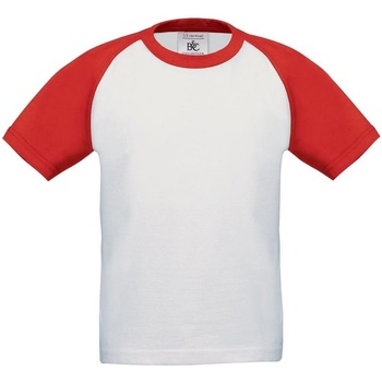 textil Niño Camisetas manga corta B And C TK350 Rojo