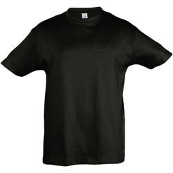 textil Niños Camisetas manga corta Sols 11970 Negro