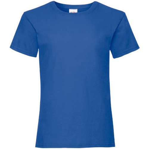textil Niña Camisetas manga corta Fruit Of The Loom 61005 Azul