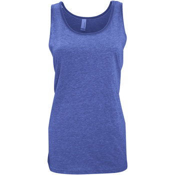textil Mujer Camisetas sin mangas Bella + Canvas CA3480 Azul