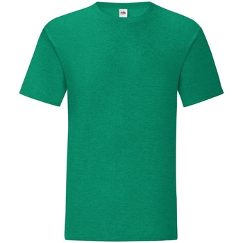 textil Hombre Camisetas manga larga Fruit Of The Loom 61430 Verde