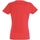 textil Mujer Camisetas manga corta Sols Imperial Rojo