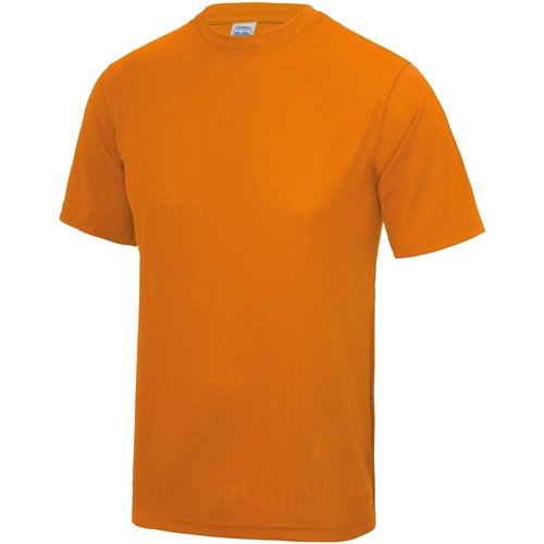 textil Hombre Camisetas manga larga Awdis Just Cool Performance Naranja