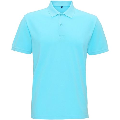 textil Hombre Tops y Camisetas Asquith & Fox AQ017 Azul