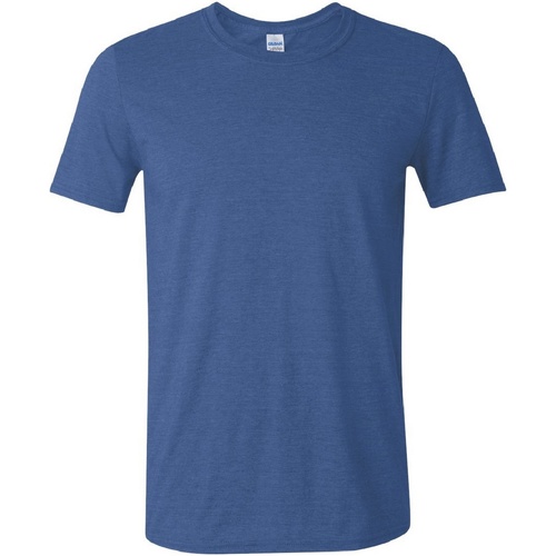 textil Hombre Camisetas manga corta Gildan Softstyle Azul