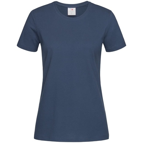 textil Mujer Camisetas manga larga Stedman Comfort Azul