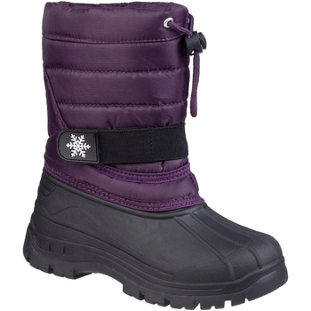 Zapatos Niños Botas de nieve Cotswold Icicle Violeta