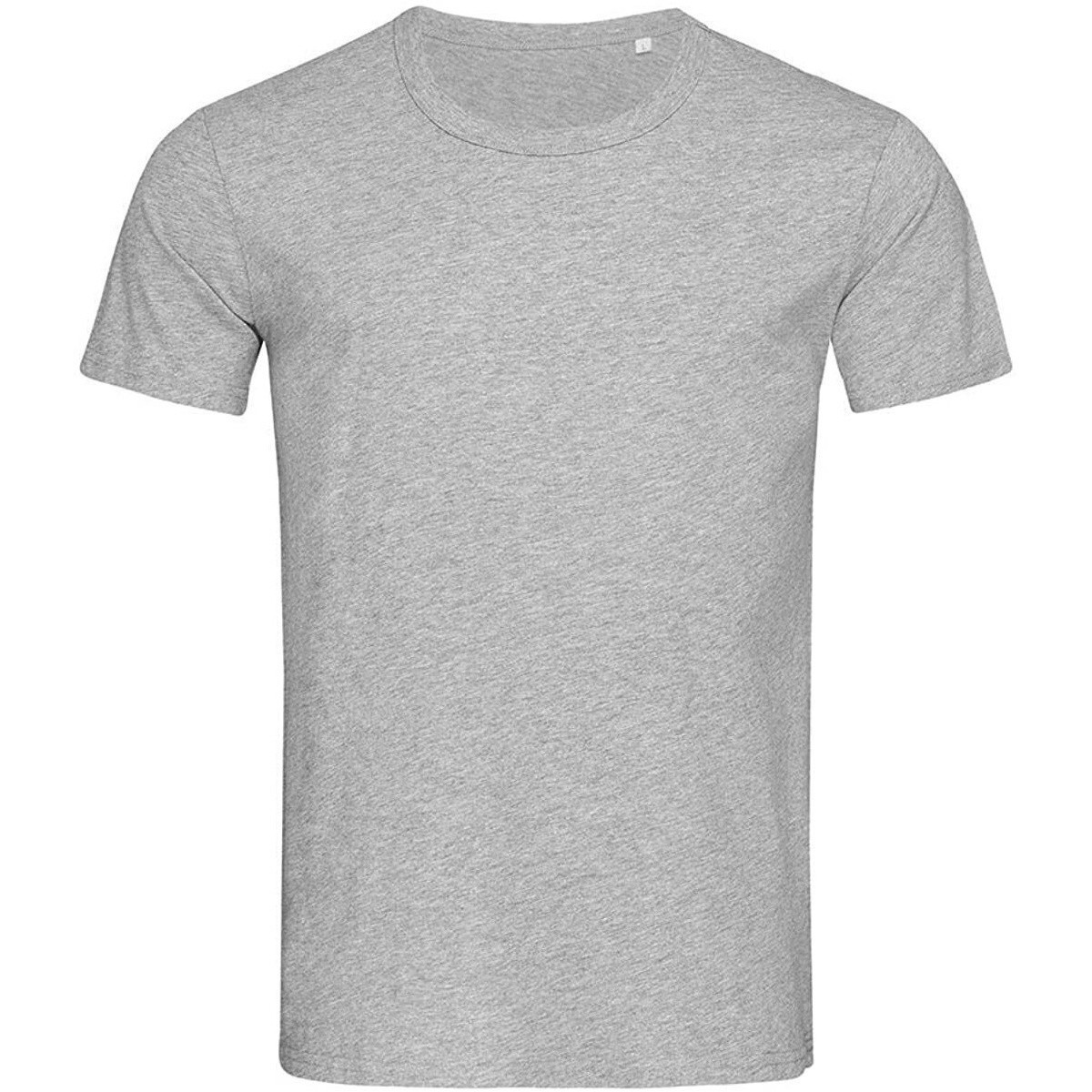 textil Hombre Camisetas manga larga Stedman Stars Ben Gris