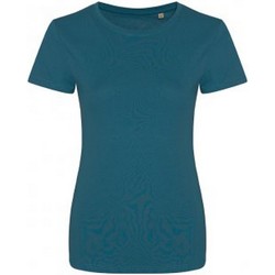 textil Mujer Camisetas manga corta Ecologie EA01F Azul