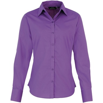 textil Mujer Camisas Premier PR300 Violeta
