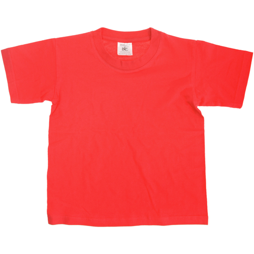 textil Niños Camisetas manga corta B And C TK300 Rojo