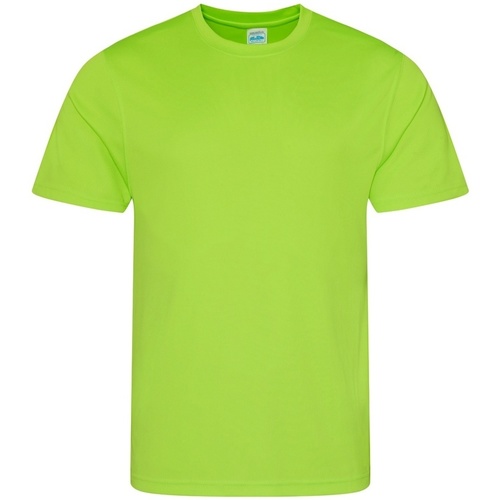 textil Hombre Camisetas manga larga Awdis Just Cool Performance Verde