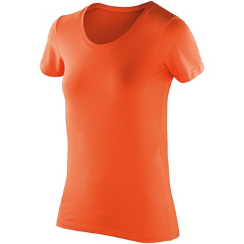 textil Mujer Camisetas manga corta Spiro SR280F Naranja