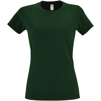 textil Mujer Camisetas manga corta Sols Imperial Verde