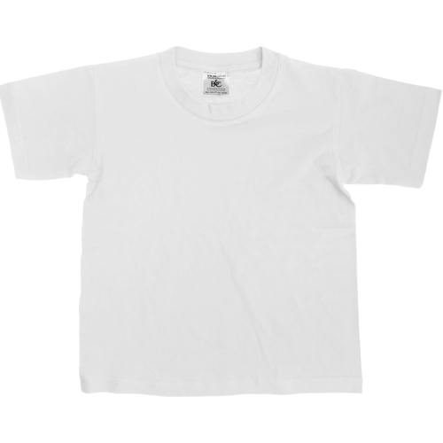 textil Niños Camisetas manga corta B And C Exact Blanco
