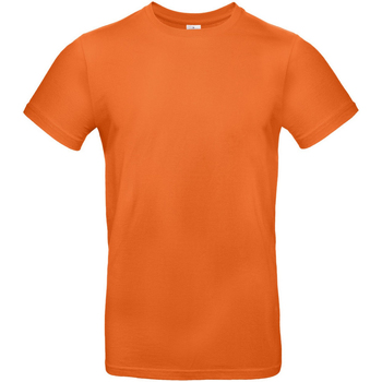 textil Hombre Camisetas manga larga B And C TU03T Naranja