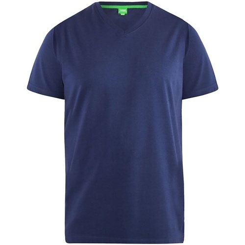 textil Hombre Camisetas manga larga Duke DC166 Azul