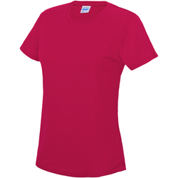 textil Mujer Camisetas manga corta Awdis JC005 Rojo