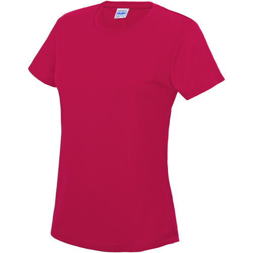 textil Mujer Camisetas manga larga Awdis Cool Rojo