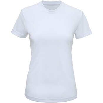 textil Mujer Camisetas manga corta Tridri TR020 Blanco