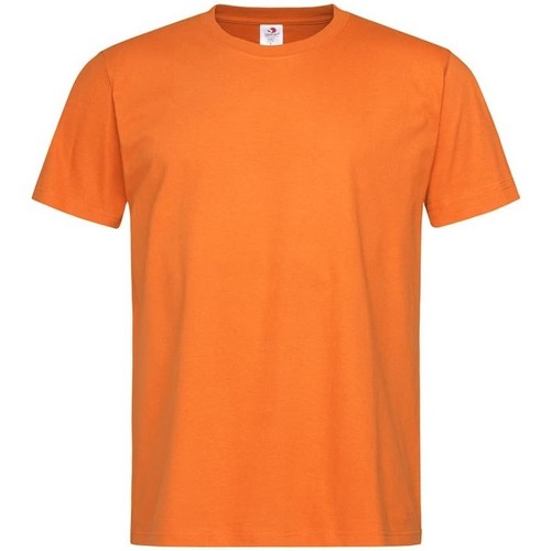 textil Hombre Camisetas manga larga Stedman AB272 Naranja