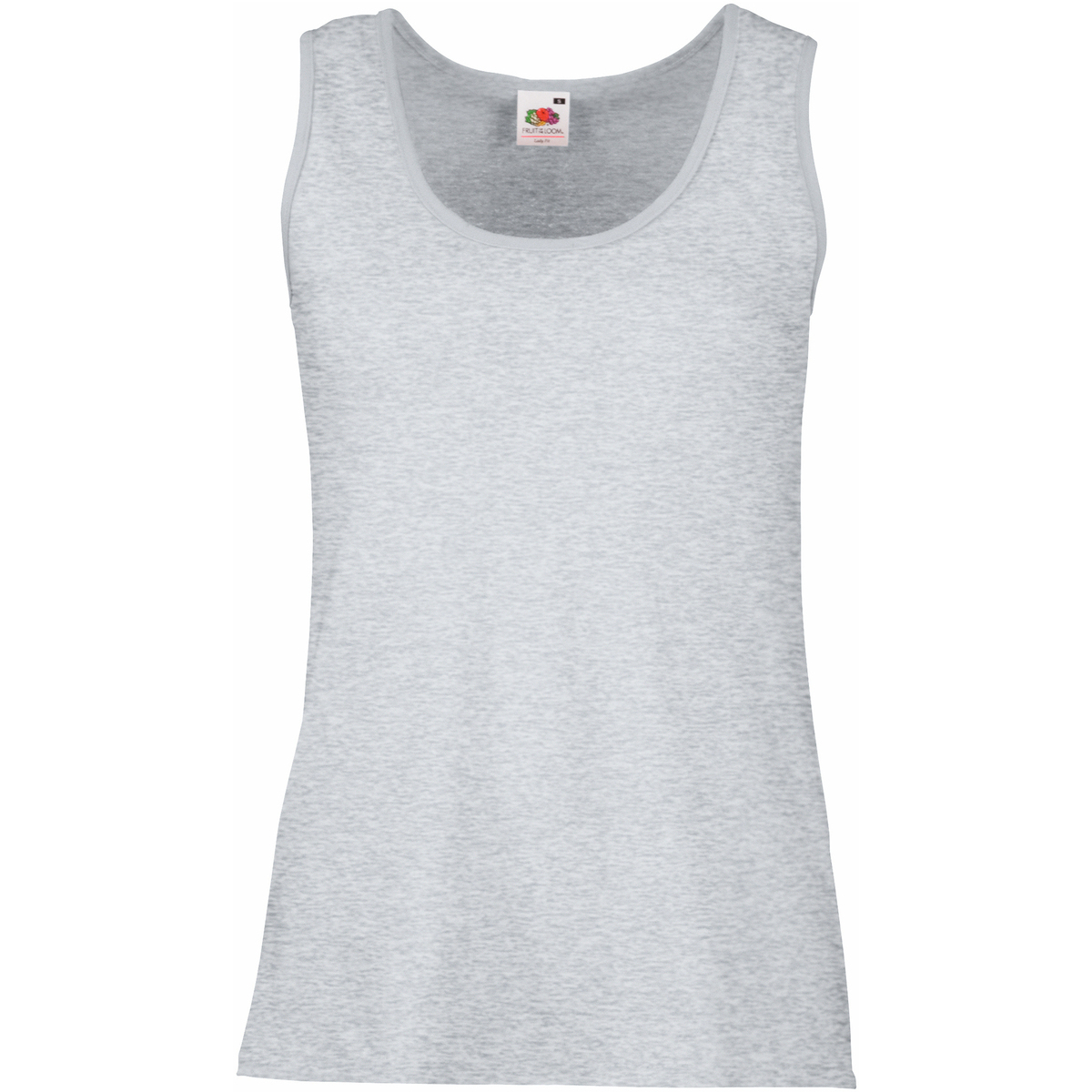 textil Mujer Camisetas sin mangas Fruit Of The Loom 61376 Gris